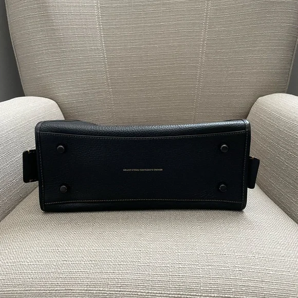 🍁SOLD Coach Rogue 30 bag black new with tags - Picture 6 of 13